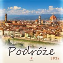 Opakowanie Kalendarz 2025 wieloplanszowy Podróże