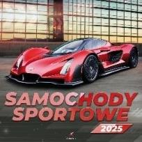 Opakowanie Kalendarz 2025 wieloplanszowy Samochody sportowe