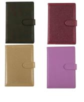 Opakowanie KALENDARZ A5 DZIENNY Z ZAPIĘCIEM 2024 SHINY BORDO