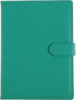 Opakowanie Kalendarz A5 tygodniowy z zapięciem 2024 ekoskóra turkusowy