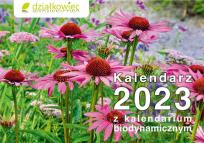 Okładka książki Kalendarz biodynamiczny 2023 ścienny