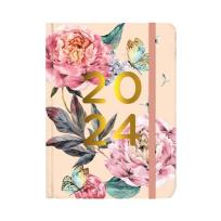 Opakowanie Kalendarz codzienny 2024 B6 Różowy w piwionie ALBI