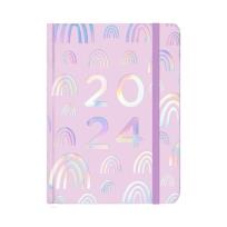 Opakowanie Kalendarz codzienny 2024 B6 Tęcza ALBI