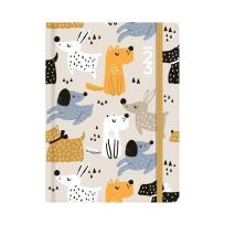 Opakowanie Kalendarz dzienny 2023 B6 Pieski ALBI