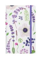 Opakowanie Kalendarz kieszonkowy 2025 T Fioletowe kwiaty ALBI