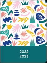 Opakowanie Kalendarz książkowy 18M 2022/2023 Kwiaty ALBI