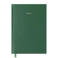 Opakowanie Kalendarz książkowy 2024 A5 zielony EASY