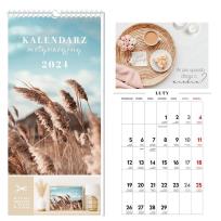 Opakowanie Kalendarz motywacyjny 2024 22X46cm Hasła