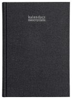Opakowanie Kalendarz naucz. 2023/24 A5 tyg. Len czarny