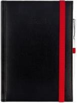 Okładka książki Kalendarz naucz. 2024/2025 A5 D gumka czarny