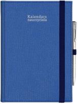 Okładka książki Kalendarz naucz. 2024/2025 A5 tyg. gumka granat