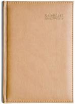 Okładka książki Kalendarz naucz. 2024/2025 A5 tyg. Vivella beż