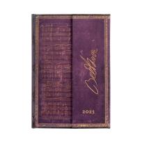 Opakowanie Kalendarz Paperblanks 2023 Beethoven, Violin Sonata No. 10 Mini Tygodniowy