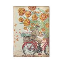 Opakowanie Kalendarz Paperblanks 2023 Holland Spring Flexi Midi Tygodniowy