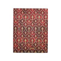 Opakowanie Kalendarz Paperblanks 2025 Red Velvet Ultra tygodniowy VER Flexi