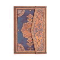Opakowanie Kalendarz Paperblanks 2025 Safavid Indigo Mini tygodniowy HOR