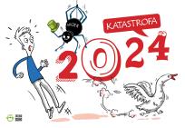 Okładka książki Kalendarz ścienny 2024. Komiks