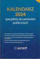 Okładka książki Kalendarz specjalisty ds. zamówień publicznych 2024