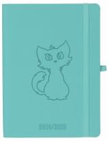 Opakowanie Kalendarz szkolny 2024/25 B6 tyg. Salsa turkus