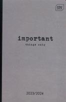 Opakowanie Kalendarz szkolny B6 Gray 3 sztuki