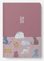 Opakowanie Kalendarz tygodniowy 18MC 2024/2025 Koty ALBI