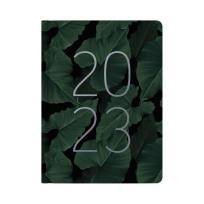Opakowanie Kalendarz tygodniowy 2023 Czarne liście ALBI