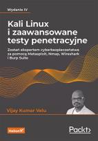 Okładka książki Kali Linux i zaawansowane testy penetracyjne