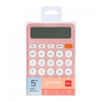 Opakowanie Kalkulator biurowy M124 różowy DELI