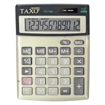 Opakowanie Kalkulator Taxo 12- pozycyjny TG-122 srebrny