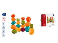 Opakowanie Kamienie różna kształty do budowania piramidek