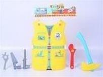 Opakowanie Kamizelka i narzędzia budowlańca