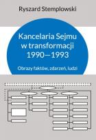 Okładka książki Kancelaria Sejmu w transformacji 1990-1993