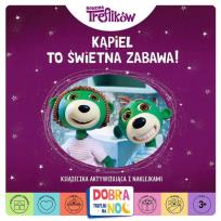 Okładka książki Kąpiel to świetna zabawa! Książeczka aktywizująca z naklejkami