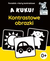 Okładka książki Kapitan Nauka A kuku! Kontrastowe obrazki