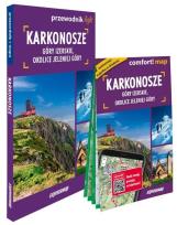 Okładka książki Karkonosze, Góry Izerskie.. przewodnik + mapa