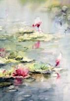 Opakowanie Karnet 12x18 cm B-BJ 202 387 + koperta Lilia wodna