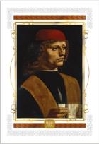 Opakowanie Karnet 16x23 B-3J 515 003 + koperta Leonardo DaVin