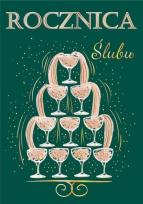 Opakowanie Karnet A5 Rocznica ślubu Fontanna