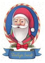 Opakowanie Karnet B6 Boże Narodzenie Mikołaj