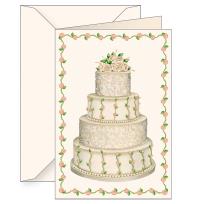 Opakowanie Karnet B6 koperta 5822 Ślub tort bukiet