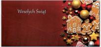 Opakowanie Karnet-koperta Wesołych Świąt