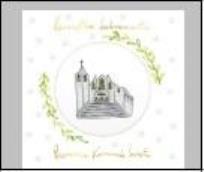 Opakowanie Karnet KW Komunia. Kościółek