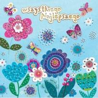 Opakowanie Karnet KW Kwiatuszki