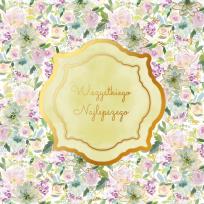 Opakowanie Karnet KW Wszystkiego najlepszego żółty