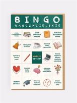 Opakowanie Karnet okolicznościowy dla nauczyciela Bingo
