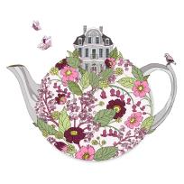 Opakowanie Karnet Swarovski kwadrat CL2401 Dom w czajniku