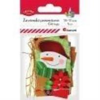 Opakowanie Karnety prezentowe Boże Narodzenie 50x70mm 8szt