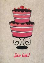 Opakowanie Karnety Urodziny mix 8 wzorów