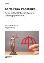 Okładka książki Karta Praw Podatnika