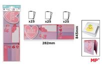 Opakowanie Karteczki samoprzylepne indeksujące 7x25szt